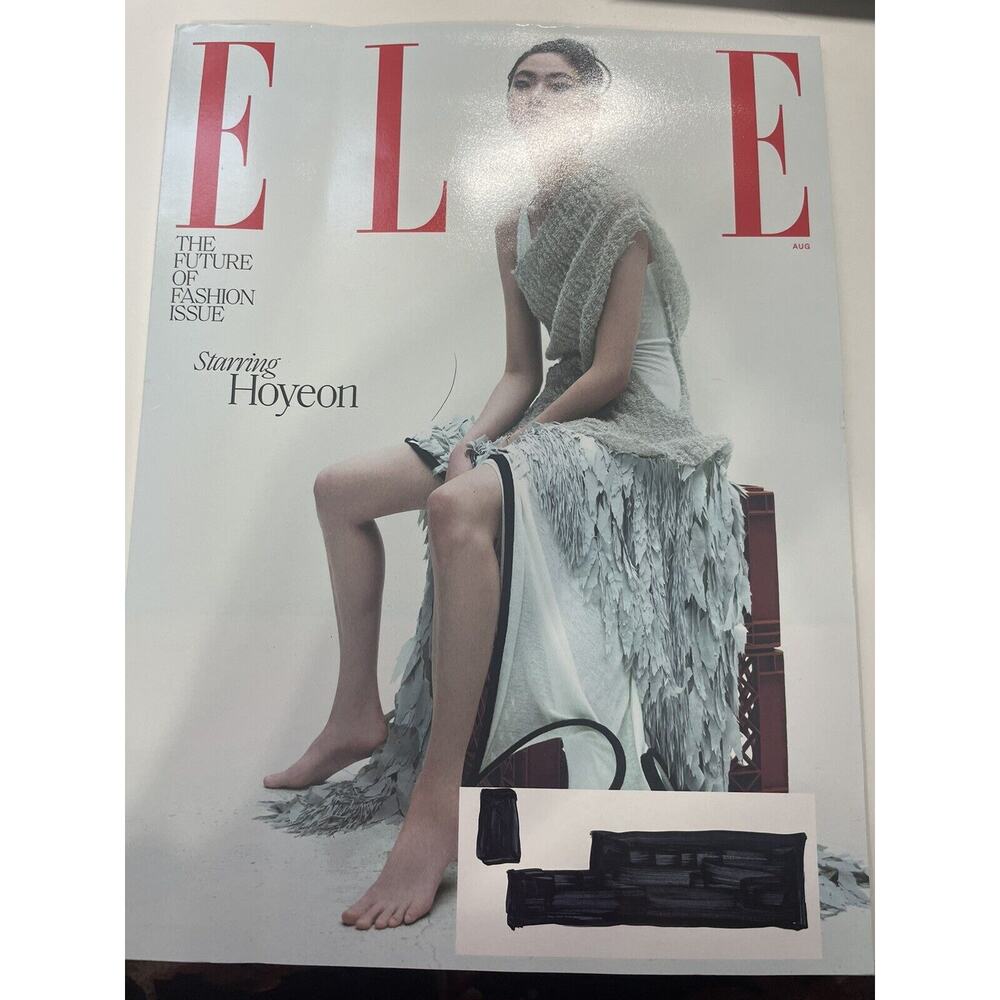 ELLE August 2024 The Future Of Fashion issue starring HOYEON FASHION